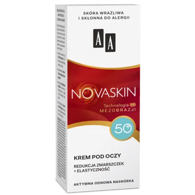 AA Novaskin, Krem pod oczy 50+ 'Redukcja zmarszczek + Elastyczność
