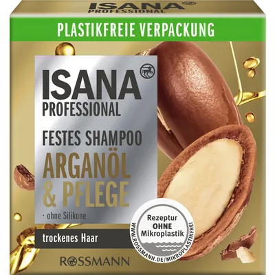 Isana Professional, Festes Shampoo Arganöl & Pflege (Szampon do włosów suchych i zniszczonych )