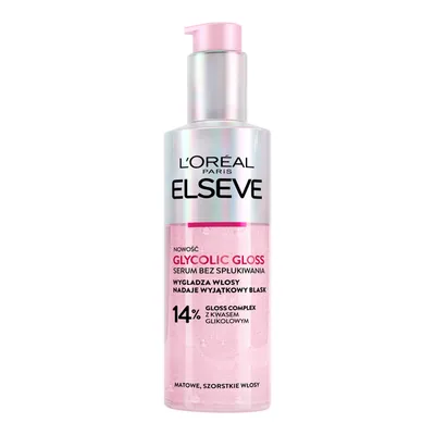 L'Oreal Paris Elseve, Glycolic Gloss, Serum bez spłukiwania