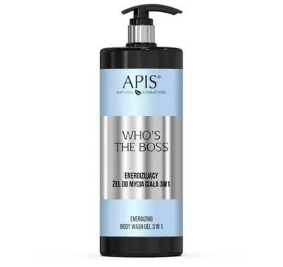 Apis Who's the Boss Energizing Body Wash Gel 3 in 1 (Energizujący żel 3w1)