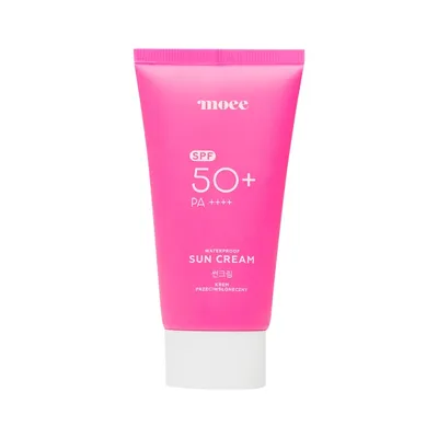 Moee Waterproof Sun Cream SPF50+ PA++++ (Krem przeciwsłoneczny SPF50+ PA++++)