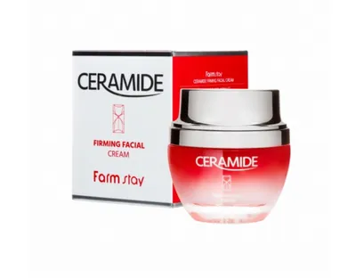 FarmStay Ceramide Firming Facial Cream (Ujędrniający krem z ceramidami do twarzy)