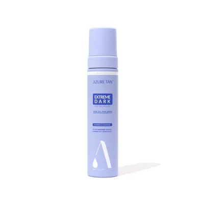 Azure Tan Extreme Dark, Extreme to Maximum, Self Tan Mousse (Mus samoopalający do twarzy i ciała)