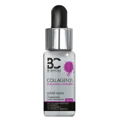 Be Ceuticals Velvet Eyes, Collagen 2% + Ceramides (Aksamitne Spojrzenie, Serum naprawcze, Kolagen 2% + Ceramidy)