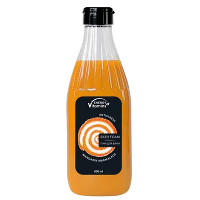 Energy of Vitamins Mandarin Marmolade, Bath Foam (Mandarynka, Koktajlowa pianka do kąpieli)