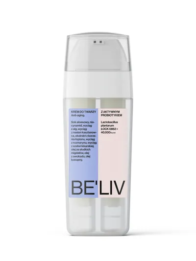 Be'liv Anti-Aging Face Cream with an Active Probiotic (Przeciwstarzeniowy krem do twarzy z aktywnym probiotykiem)