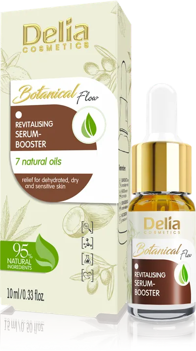 Delia Botanical Flow, Rewitalizujące serum-booster `7 naturalnych olejów`