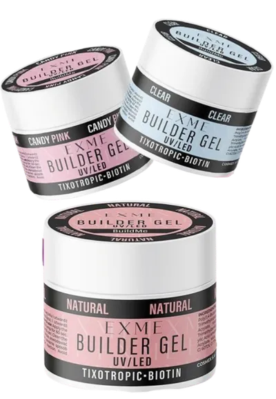 Exme BuildMe, Builder Gel  UV/LED (Żel budujący)