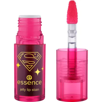Essence Superman, Jelly Lip Stain (Żelowa pomadka do ust)