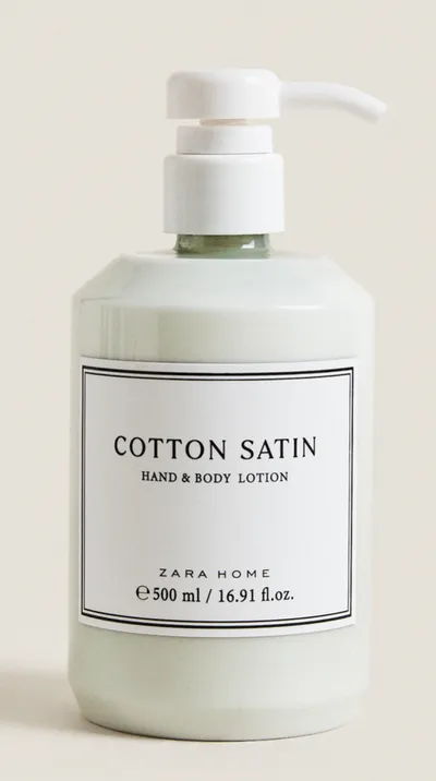 Zara Home, Hand & Body Lotion Cotton Satin (Krem do rąk i ciała)