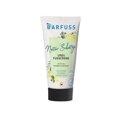 Barfuss Natural Treasures, Urea Foot Cream (Krem do stóp z mocznikiem)