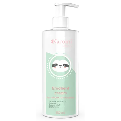Nacomi Baby, Emollient Cream (Emulsja natłuszczająca i nawilżająca dla dzieci z AZS)