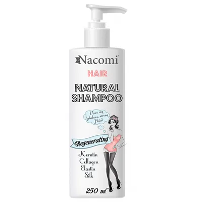 Nacomi Hair, Natural Shampoo Regenerating (Szampon odżywczo-regenerujący)