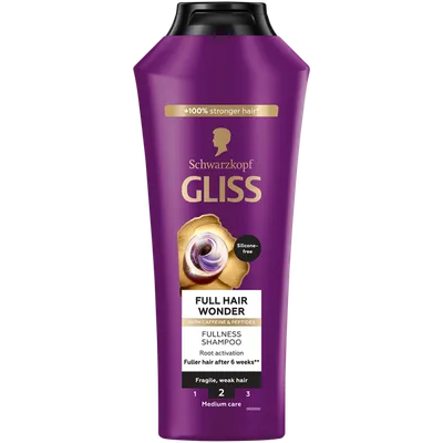 Schwarzkopf Gliss Full Hair Wonder, Fullness Shampoo (Szampon nadający objętość)