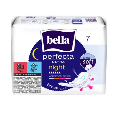 Bella Podpaski higieniczne, Perfecta Ultra Night, Extra Soft
