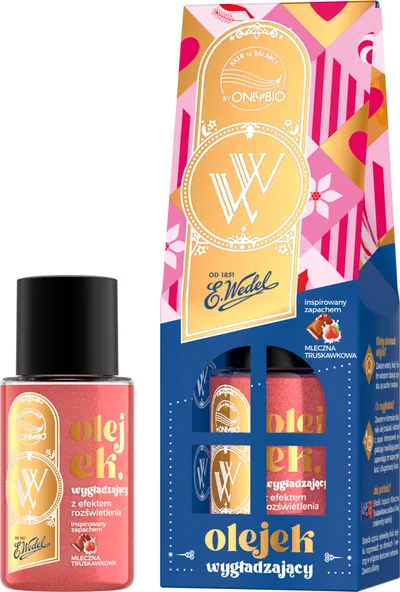 OnlyBio OnlyBio x Wedel, Hair in Balance Olejek wygładzający z efektem rozświetlenia (różne zapachy)