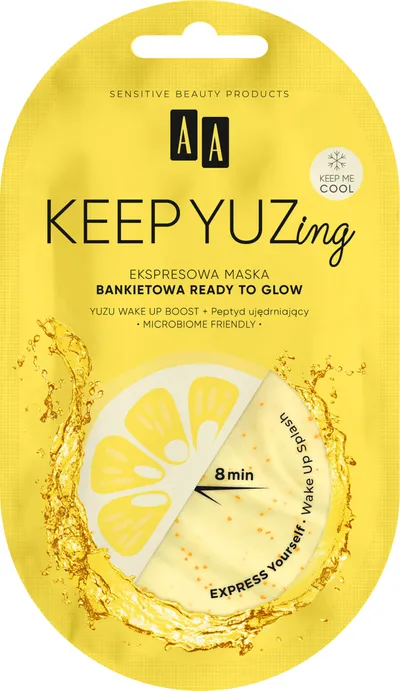 AA Keep YUZing, Ready to Glow,  Ekspresowa maska bankietowa