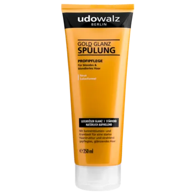 Udo Walz Gold Glanz Spülung (Odżywka do włosów blond)