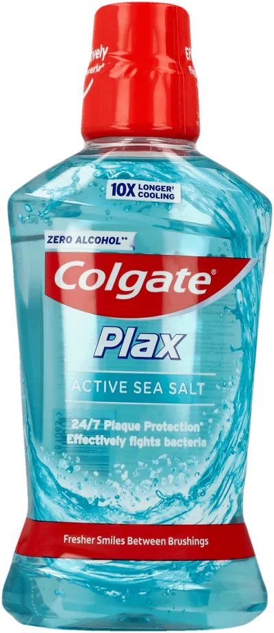 Colgate Plax, Active Sea Salt Mouthwash (Płyn do płukania jamy ustnej)