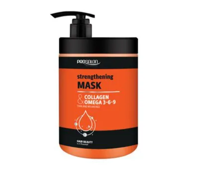 Prosalon Collagen & Omega 3-6-9, Strenghtening Mask (Wzmacniająca maska do włosów)