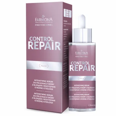 Farmona System Professional Control Repair, Intensywne serum do pielęgnacji skóry z bliznami i rozstępami o różnej etiologii