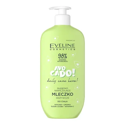Eveline Cosmetics Daily Care Hero!, Głęboko nawilżające mleczko odżywcze do ciała `Avocado!`
