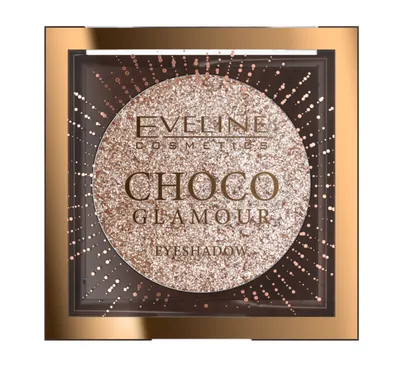 Eveline Cosmetics Choco Glamour Eyeshadow (Błyszczący cień-toper do powiek)