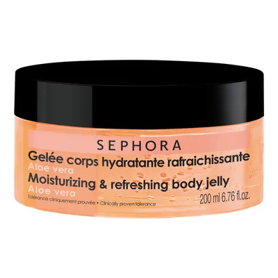Sephora Collection, Moisturizing & Refreshing Body Jelly Aloe Vera (Nawilżający i orzeźwiający żel do ciała z aloesem)