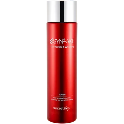 Secret Key Syn-Ake  Anti Wrinkle & Whitening Toner (Tonik rozjaśniający i przeciwko zmarszczkom)
