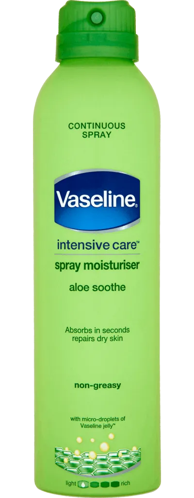 Vaseline Spray Moisturiser 'Aloe Soothe' (Balsam do ciała w sprayu)