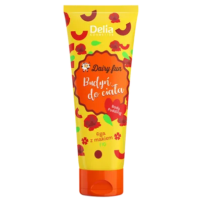 Delia Dairy Fun, Budyń do ciała `Figa z makiem`