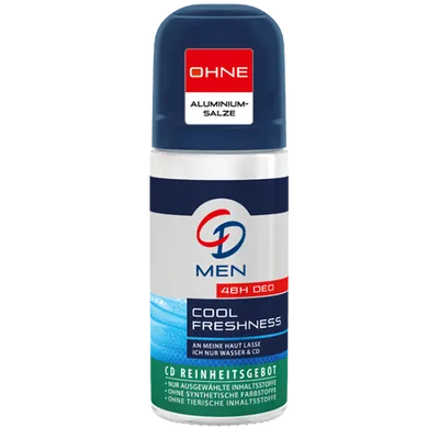 CD Men, Deo Roll-On (Dezodorant w kulce `Chłodna świeżość`)