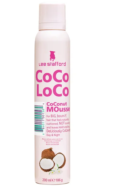 Lee Stafford Coco Loco, Coconut Mousse (Kokosowa pianka do włosów)