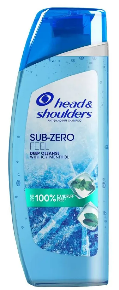 Head & Shoulders Sub-Zero Feel Deep Cleanse Shampoo with Icy Menthol (Szampon przeciwłupieżowy z chłodzącym mentolem)