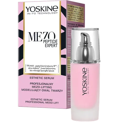 Yoskine Mezo Peptide Expert, Esthetic serum profesjonalny mezo-lifting modelujący owal twarzy