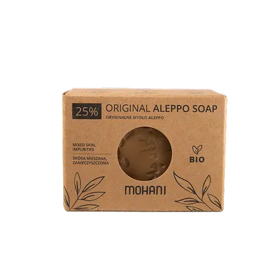 Mohani Bio Original Aleppo Soap 25% (Mydło oliwkowo-laurowe)