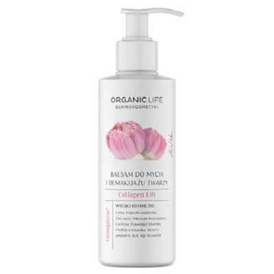 Organic Life Collagen Lift, Balsam do mycia i demakijażu twarzy