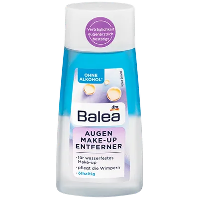 Balea Augen Make-Up Entferner (Dwufazowy płyn do demakijażu oczu)