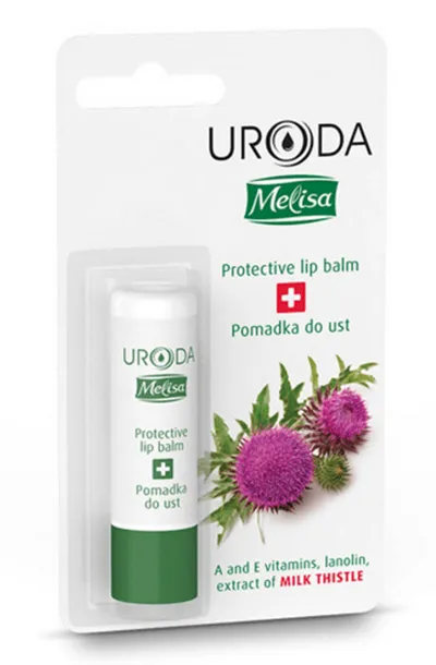 Uroda Melisa, Ochronna pomadka do ust z ostropestem