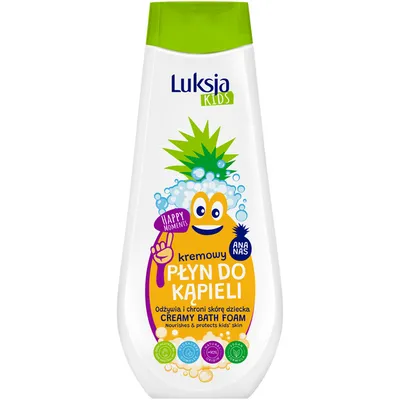 Luksja Kids, Kremowy płyn do kąpieli 'Ananas'