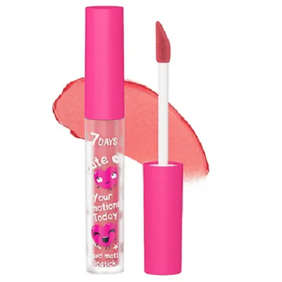 Vilenta 7 Days, Your Emotions Today Cute Matte Liquid Lipstick (Matowa pomadka do ust w płynie)