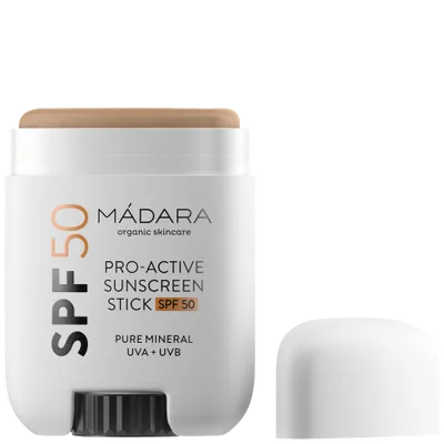 Madara Organic Skincare Pro-Active Sunscreen Stick SPF 50 (Sztyft ochronny z filtrem SPF 50)