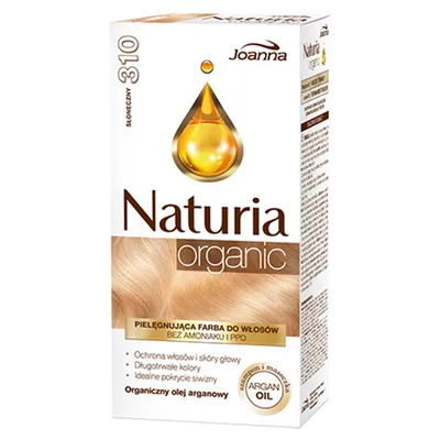 Joanna Naturia Organic (Farba do włosów dla osób ze skórą skłonną do alergii)