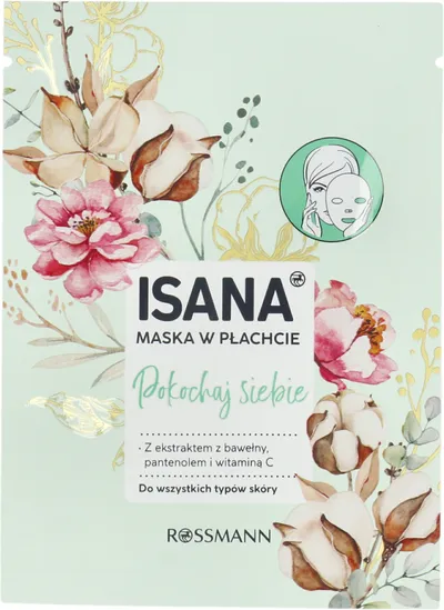 Isana Pokochaj siebie, Maska w płachcie