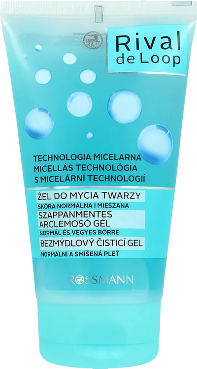 Rival de Loop Technologia micelarna, Żel do mycia twarzy  skóra normalna i mieszana