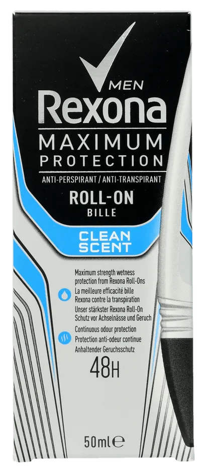 Rexona Men Maximum Protection, Roll-on (Antyperspirant  w kulce)