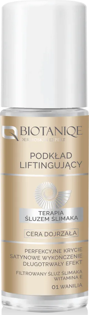 Biotaniqe Terapia śluzem ślimaka, Liftingujący podkład do twarzy