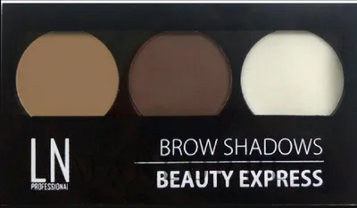 LN Pro Brow Shadows Beauty Express Kit (Ekspresowy zestaw do makijażu brwi)