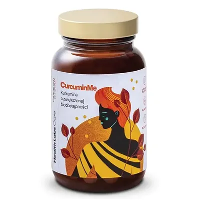 Health Labs Care CurcuminMe, Wysoko przyswajalna kurkumina z piperyną, Suplement diety