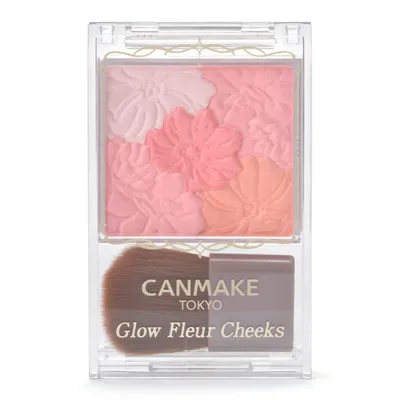 Canmake Tokyo Glow Fleur, Cheeks Blush (Róż do policzków)